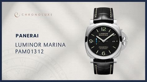 Unboxing Panerai Luminor Marina PAM01312 